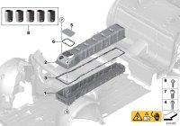 61277639003-Housing high voltage battery unit