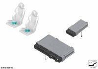 61355A7CB24-Module assy-seat