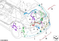 61129439907-Wiring set-rr bpr