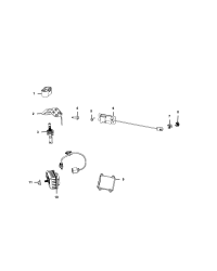 68417929AB-PLATE STRIKER