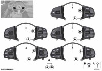 61319261862-Schalter Multifunktionslenkrad Sport