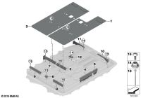 61279797626-Bracket high voltage battery module outer
