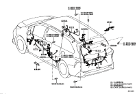 8215208550-WIRE, FRONT DOOR, LH
