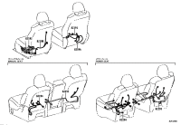 8219B08090-WIRE, FR SEAT, LH