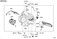 871060E250-Servo sub-assy, rear cooling damper, no.2