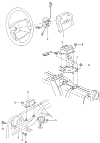 4A1951543-Ring, pullback w/slip ring