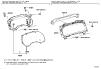 831070R020-Bracket sub-assy, instrument no.1