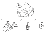 89341YY070A1-Sensor ultrasonic