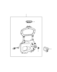 68281930AA-LAMP CENTER HIGH MOUNTED STOP