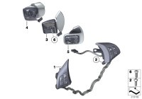 61319249143-Switch (multi) steering wheel
