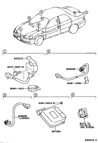 8423124030-Switch assy, courtesy lamp (for engine room)