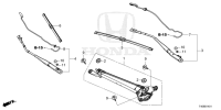 76620T60A01-Blade, windshield wiper
