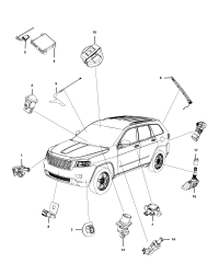 68252493AA-SENSOR TIRE PRESSURE
