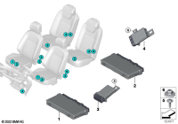 61355A64DB5-Module assy-seat