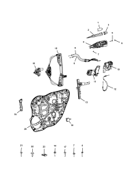 53204335-HANDLE DOOR HANDLE