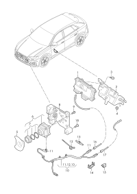 4M0980561-Retainer night vision camera