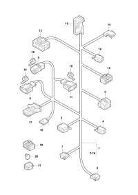 L4GD971392B-Wire, seat tray
