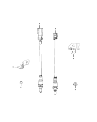 68217019AA-SENSOR OXYGEN UPSTREAM BEFORE CATALYST