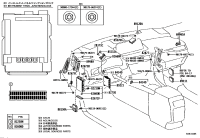 8597048040-Relay assy, double lock door control