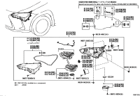 8112A76310-Unit, headlamp clearance, no.1 rh