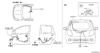 24051CJ01B-Harness, back door