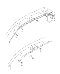 5K6880741F-Air bag unit-head * *