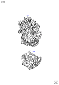 G1FG6006EA-Service engine assy