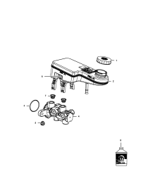 68038556AC-MASTER CYLINDER BRAKE