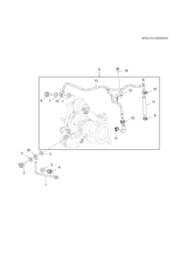 12670755-Pipe, turbine coolant return (incl. 7-13)
