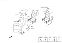 881001X080AMZ-CUSHION ASSY-FR SEAT DRIVER