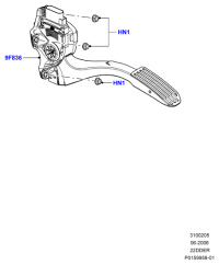LR031902-PAD, ACCELERATOR PEDAL