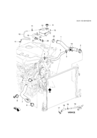 23486493-Hose, radiator port