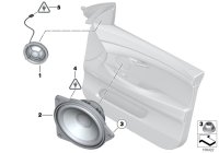 65136949737-Tweeter assy-top hi-fi