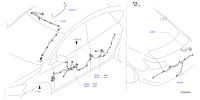 241244FY0A-Harness, r. fr. door