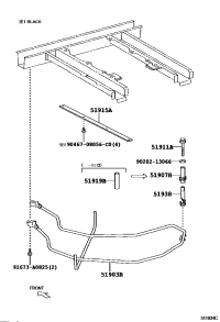 5191558030-BASE, SPARE WHEEL CARRIER
