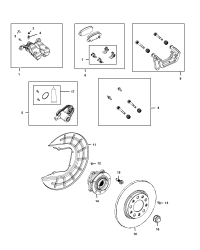 53379837-(F)BRAKE PAD KIT RR-V2013776AB
