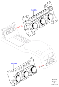 LR033922-Control assy-heater