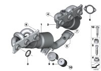 18407563733-Warranty exhaust manifold