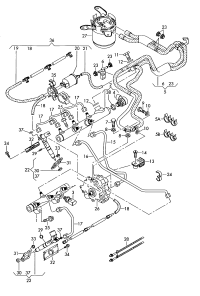 059130218H-Porsche cayenne fuel hose: