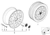 36111182632-Rim, light alloy disc polished