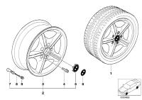 36111092260-Disc rim, light