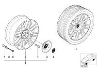 36111095410-Disc rim, light