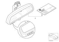 51169134447-Inside mirror EC/LED indicator/GTO