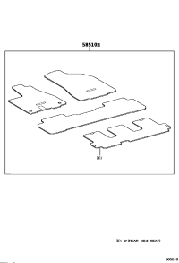 58510YYE20C0-Mat assy-floor