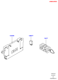 LR064510-BLOCK,MAIN FUSE