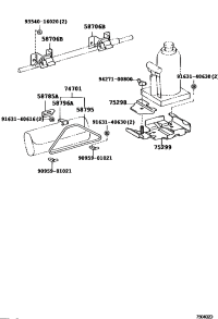 7529936010-Carrier base jack