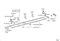 6340236060A0-Frame sub-assy, luggage carrier, inner