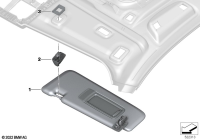 51165A2A0C1-Visor Alcantara lh