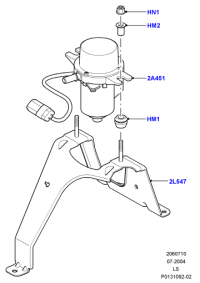 SQJ500081-Pump assy-vacuum