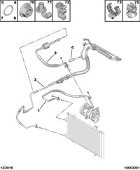 YL00245380-Pipe, air conditioner refrigerating